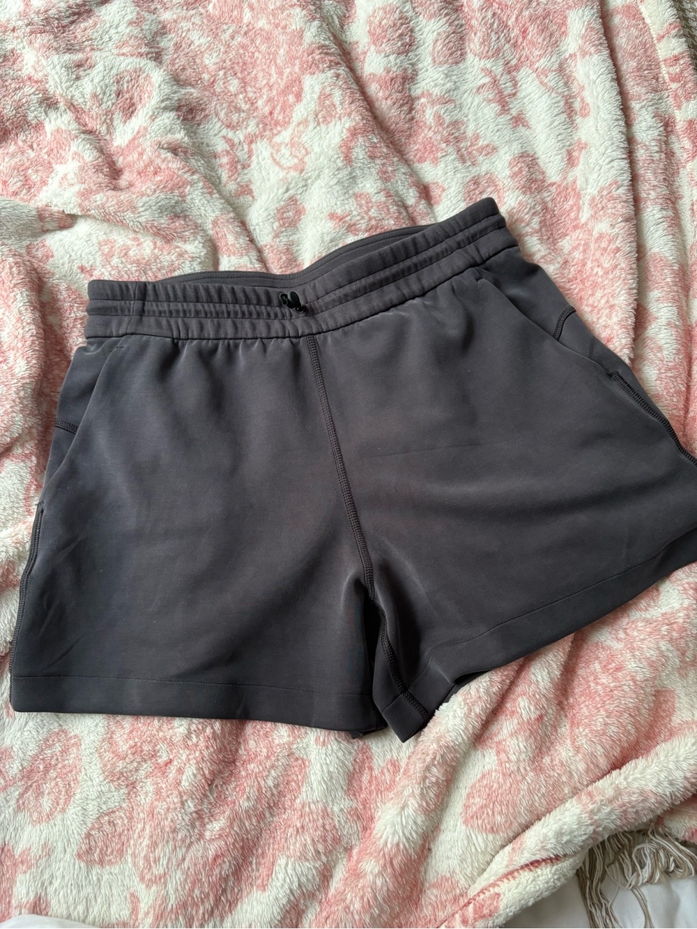 lululemon athletica Women's Dark Charcoal Athletic Shorts softstreme